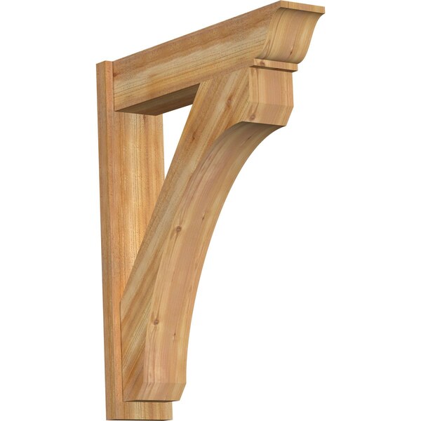 Ekena Millwork Legacy Traditional Rough Sawn Outlooker, Western Red Cedar, 8"W x 34"D x 42"H OUT08X34X42LEC01RWR - main